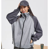 Unisex Jacket Outer Shell Jacket Men's and Women's Functional Hooded Jacket